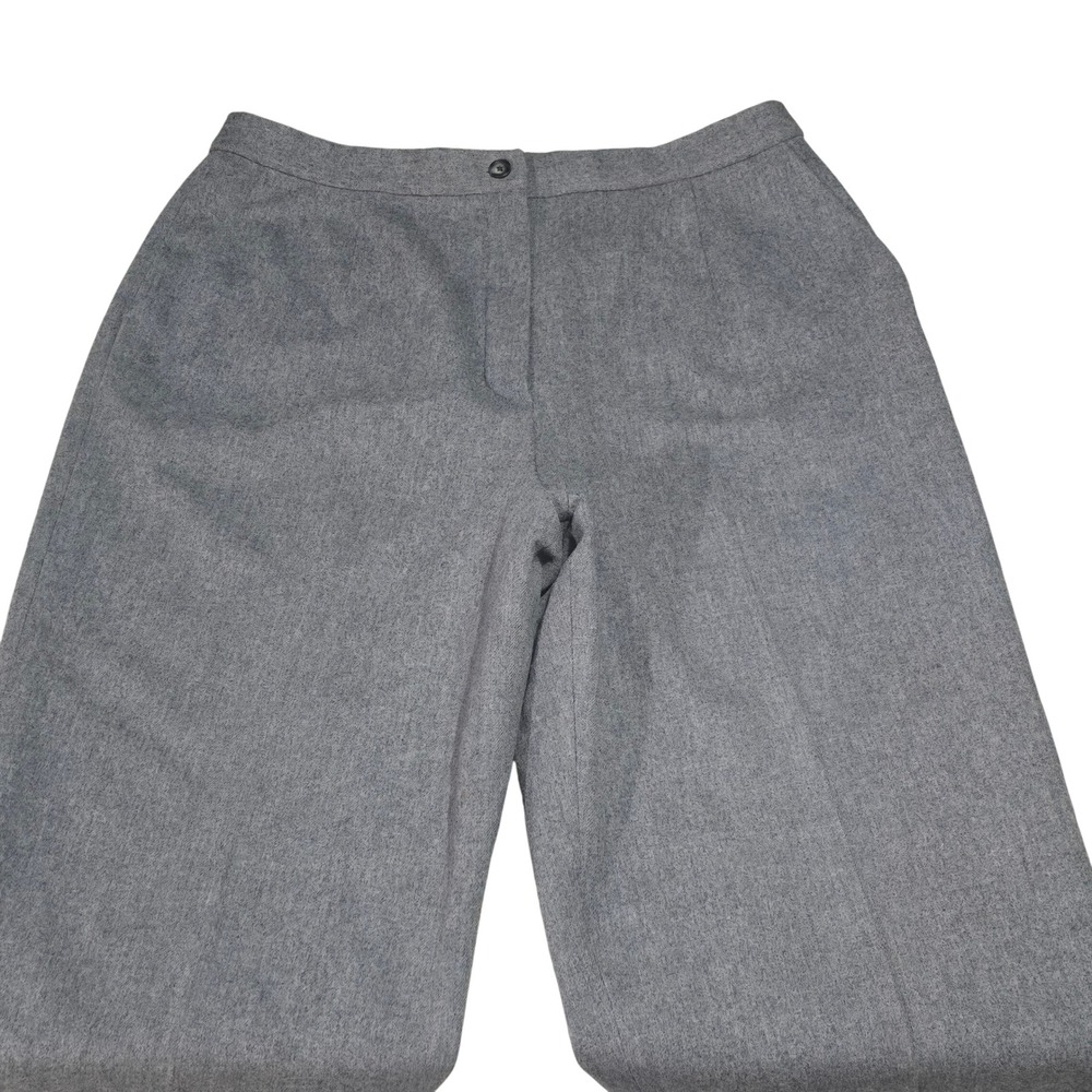 Vtg Pendleton Straight Leg Lined Pants Womens 100… - image 3